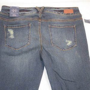 New Vanity Ultra Curvy Skinny Distressed Sasha Regular 31 #622